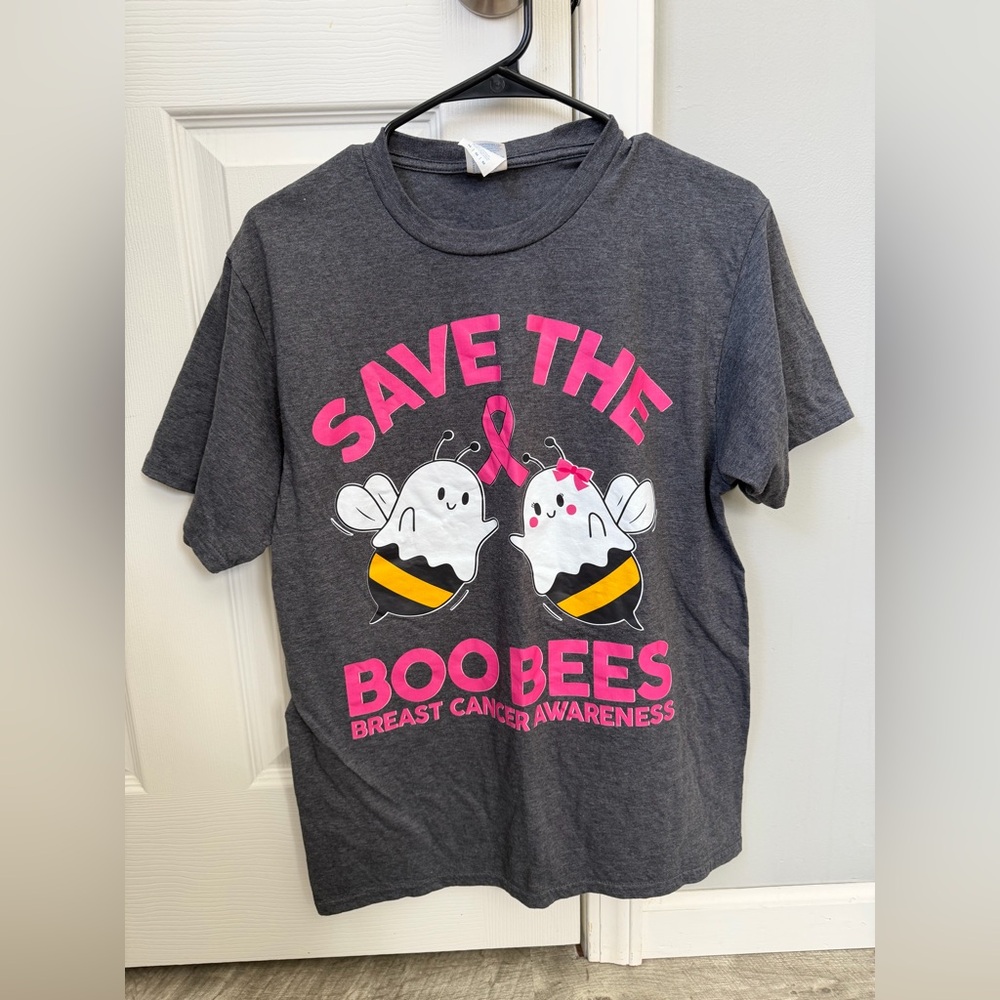 Gray Save the Boo Bees Kids Shirt